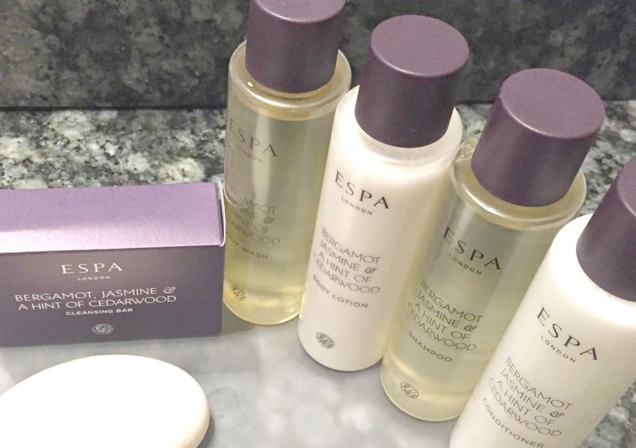 Aldwark Manor Q Hotel York , Spa Hotel, Afternoon Tea, and great for family breaks , Espa In room Products