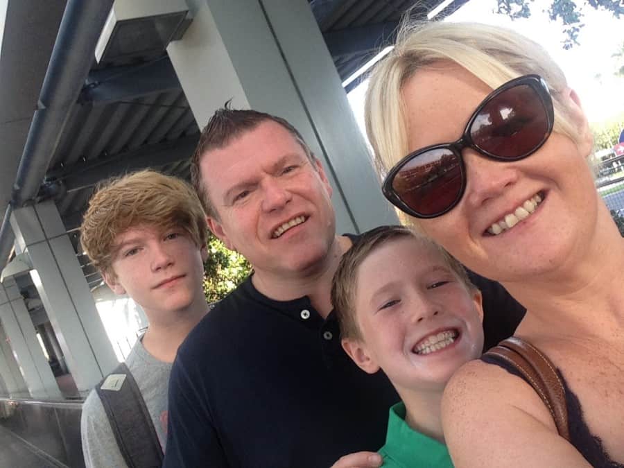 Arriving at Universal Orlando