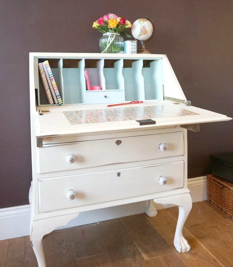 My Vintage Desk Restoration, and how I have transformed a dull old desk by up-cycling My Vintage Desk Restoration, and how I have transformed a dull old desk by up-cycling