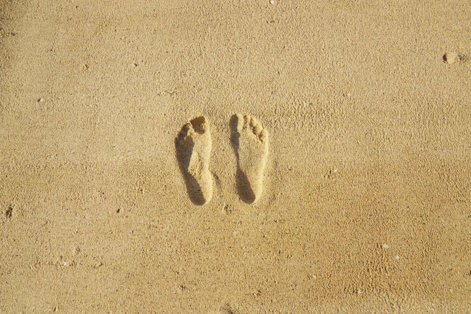 A Morning Walk On The Beach In Greece