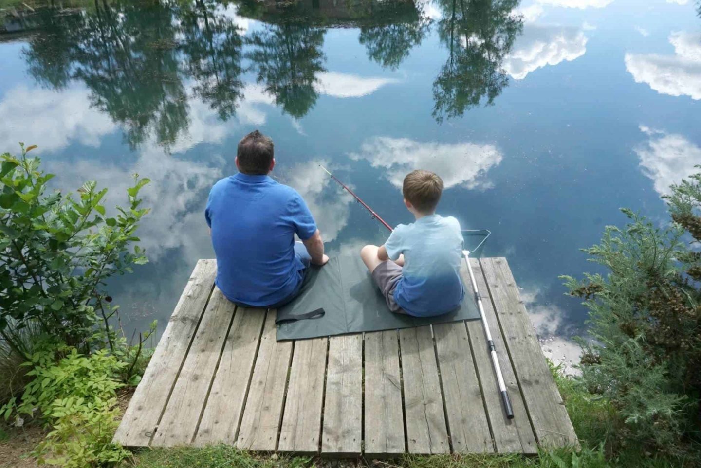 Fishing At Brompton Lakes c