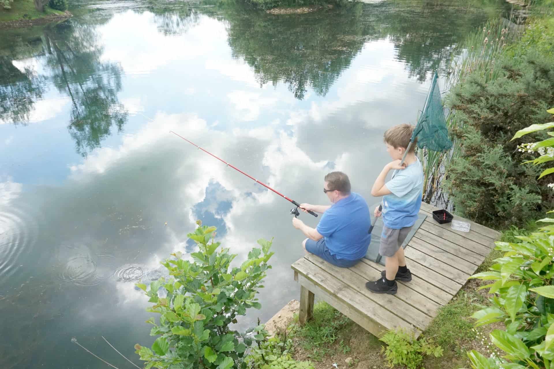My sunday photo, fishing at brompton lakes f