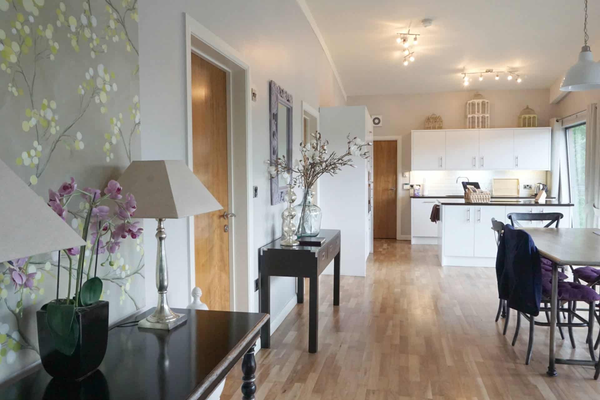 The layout of the lodges in Richmond are open plan and well equipped