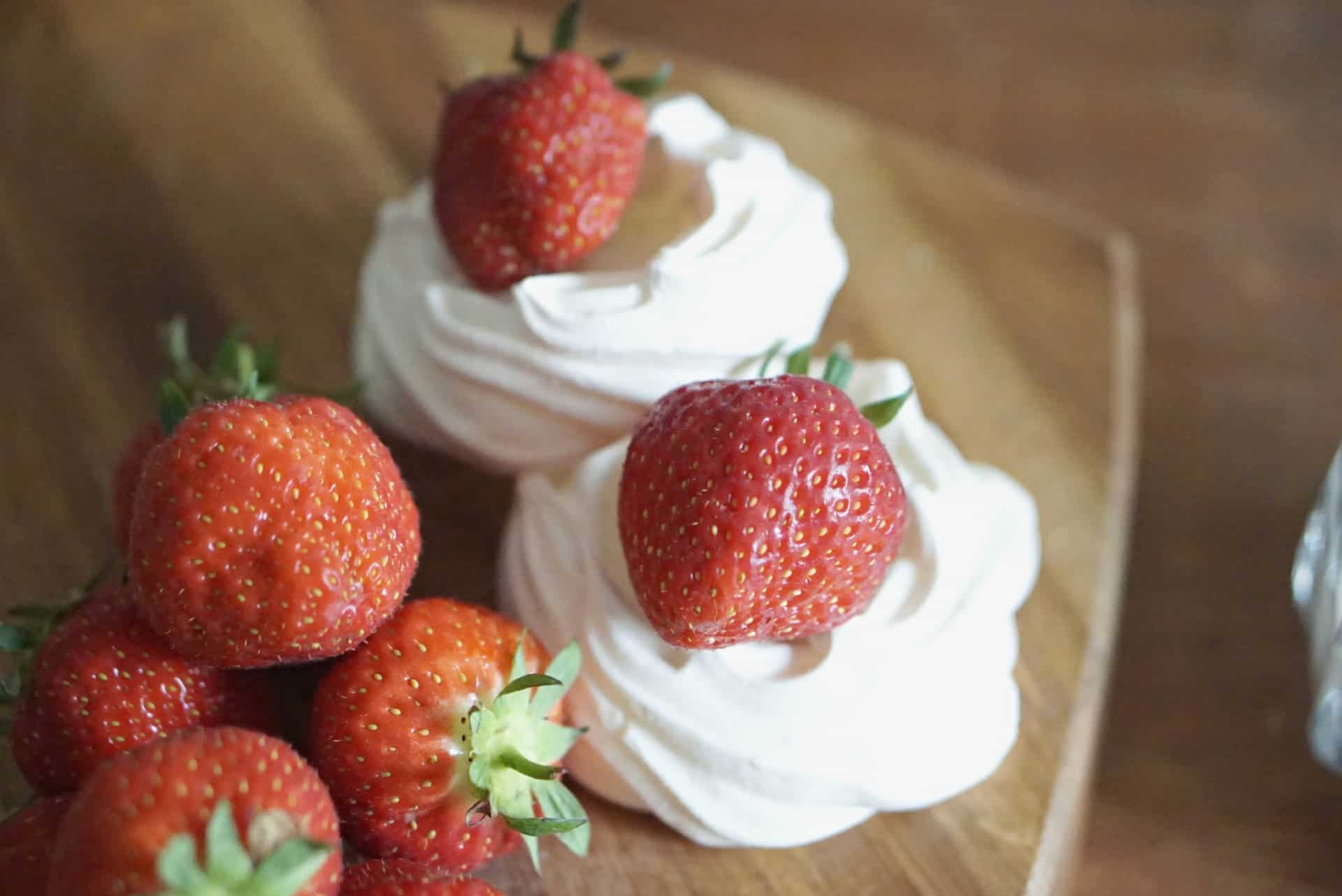 Strawberries and Cream Cocktails