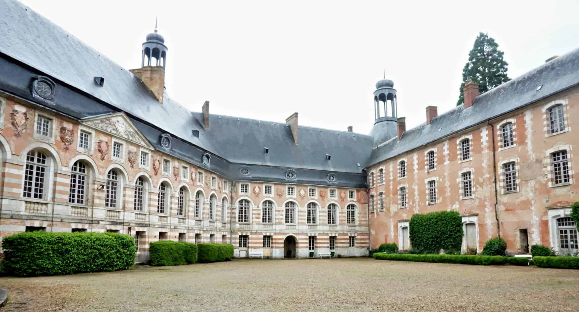 Visiting Chateau de Saint Fargeau l