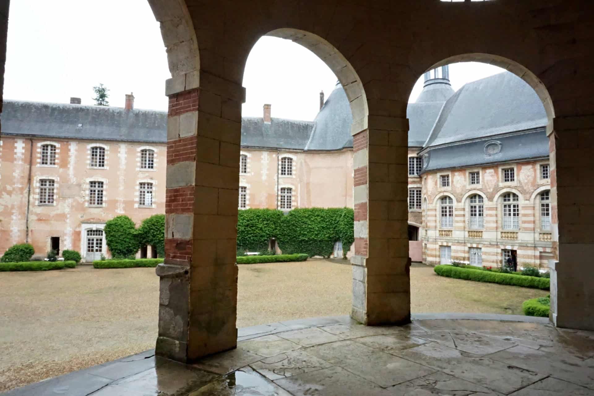 Visiting Chateau de Saint Fargeau l