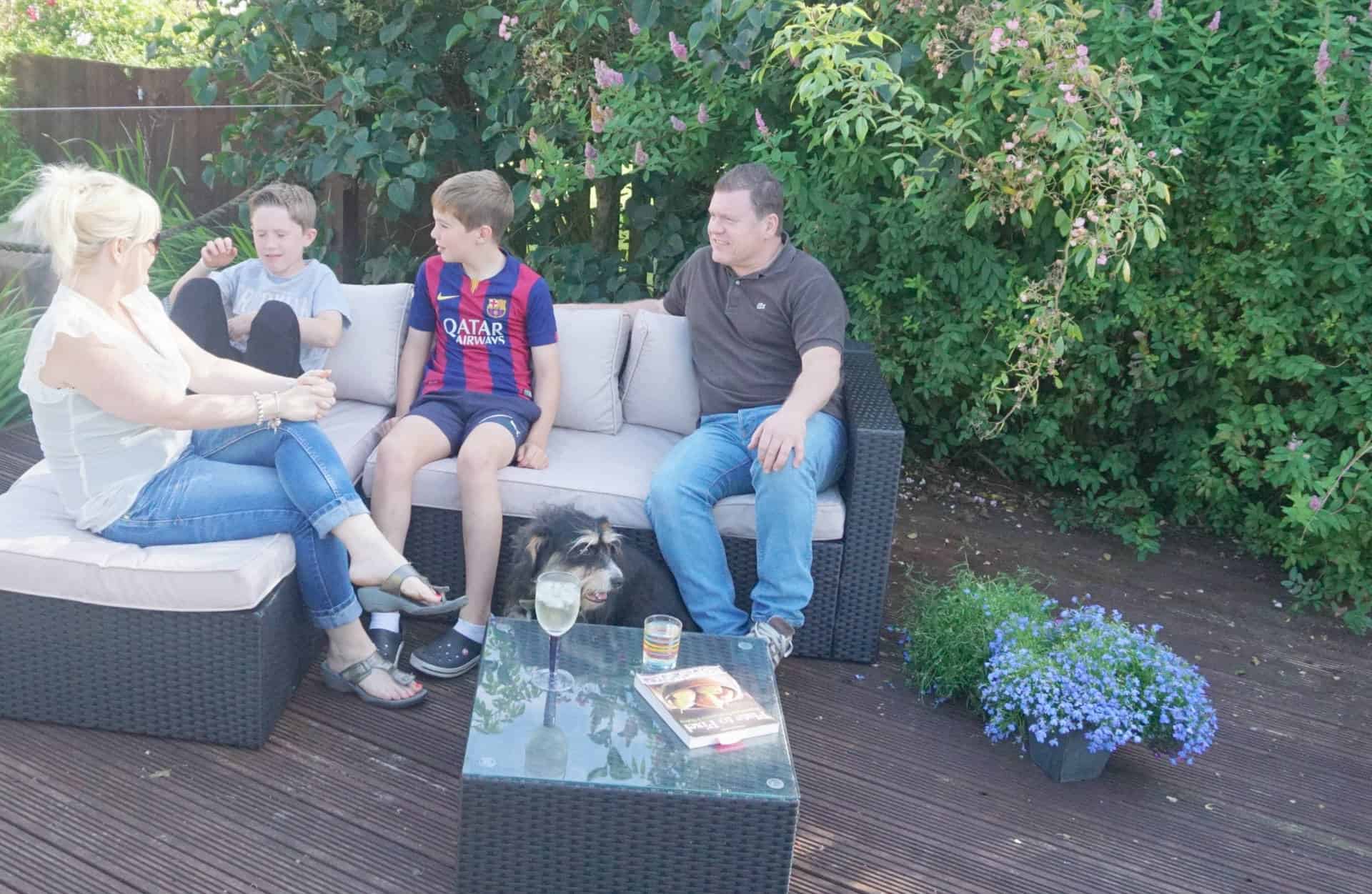 Creating A Family Chill Space In The Garden 6