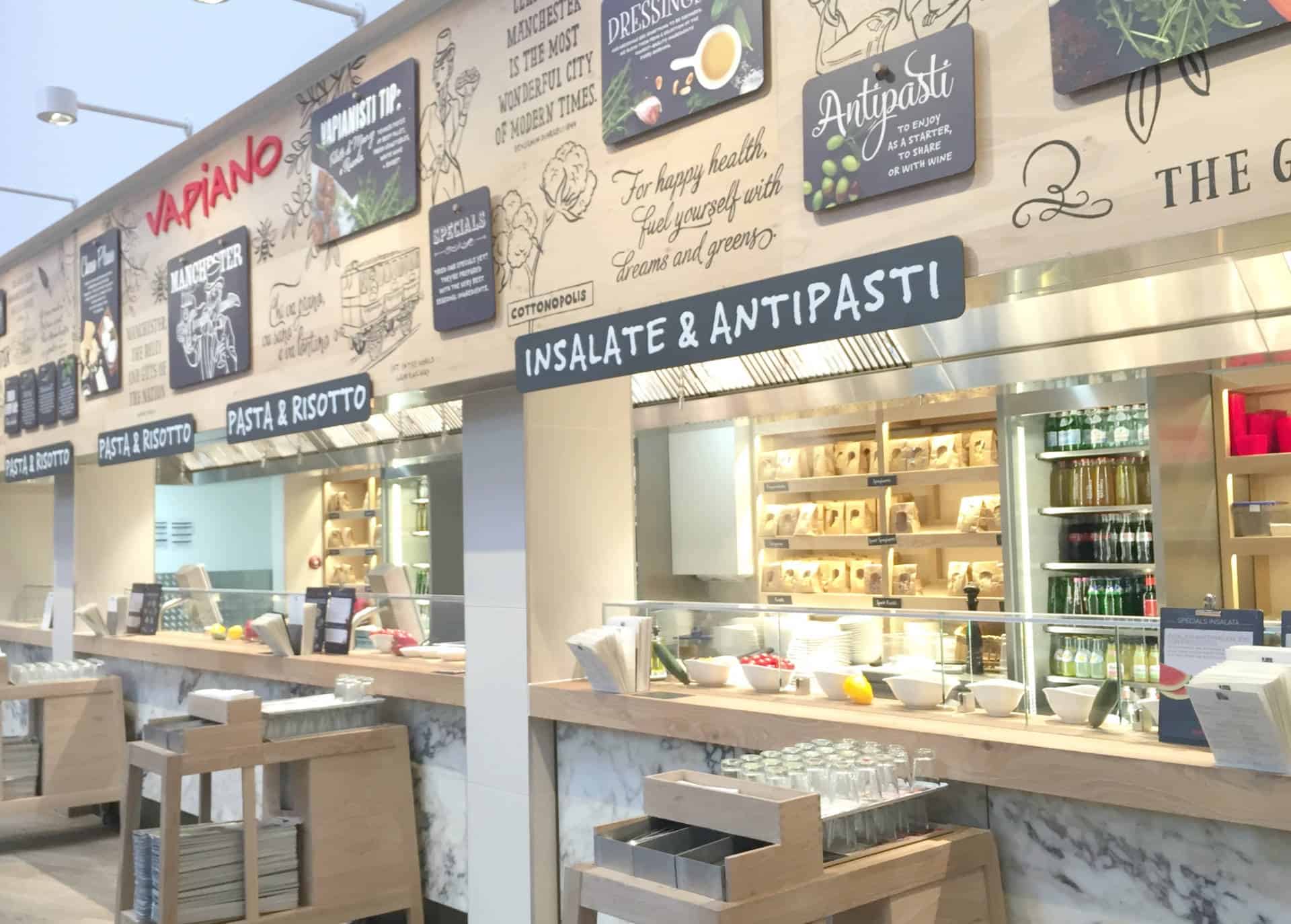 Lunch With a Difference at Vapiano Manchester