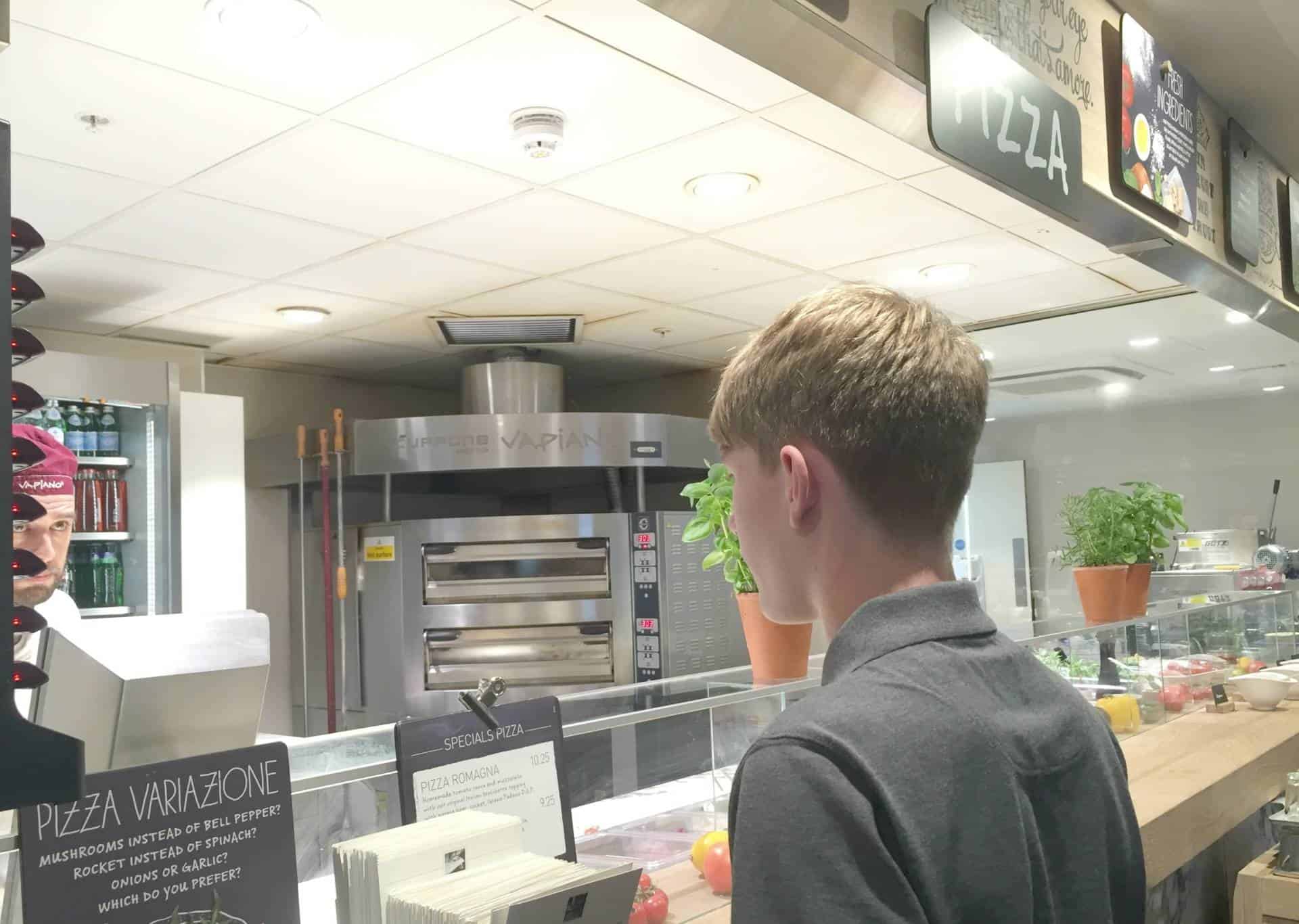 Lunch With a Difference at Vapiano Manchester