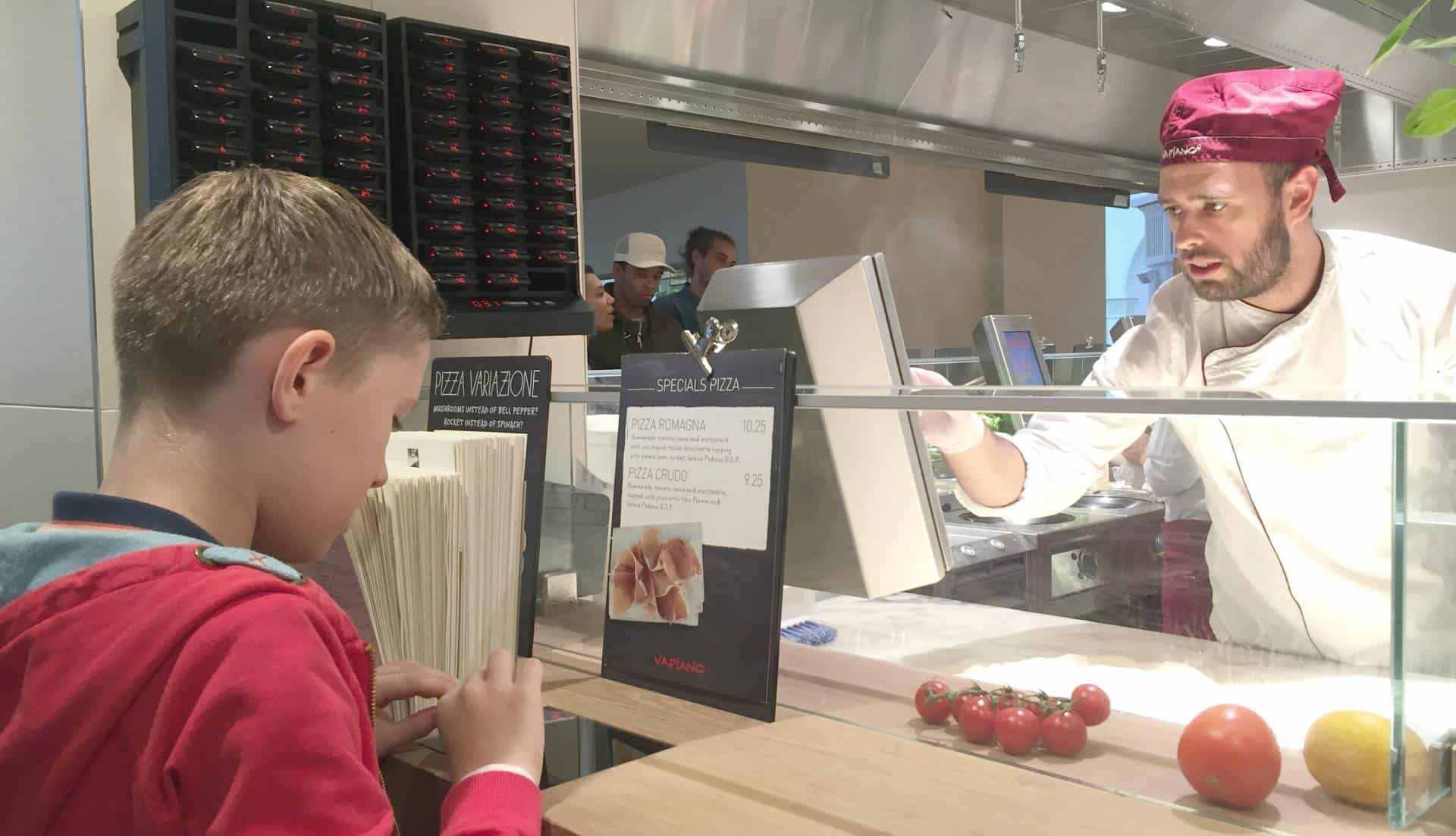 Lunch With a Difference at Vapiano Manchester