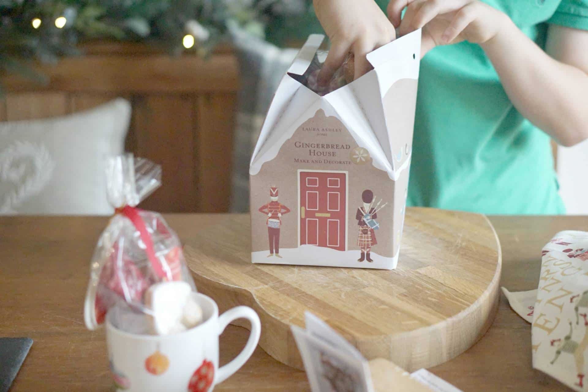 Building Gingerbread Houses With Laura Ashley