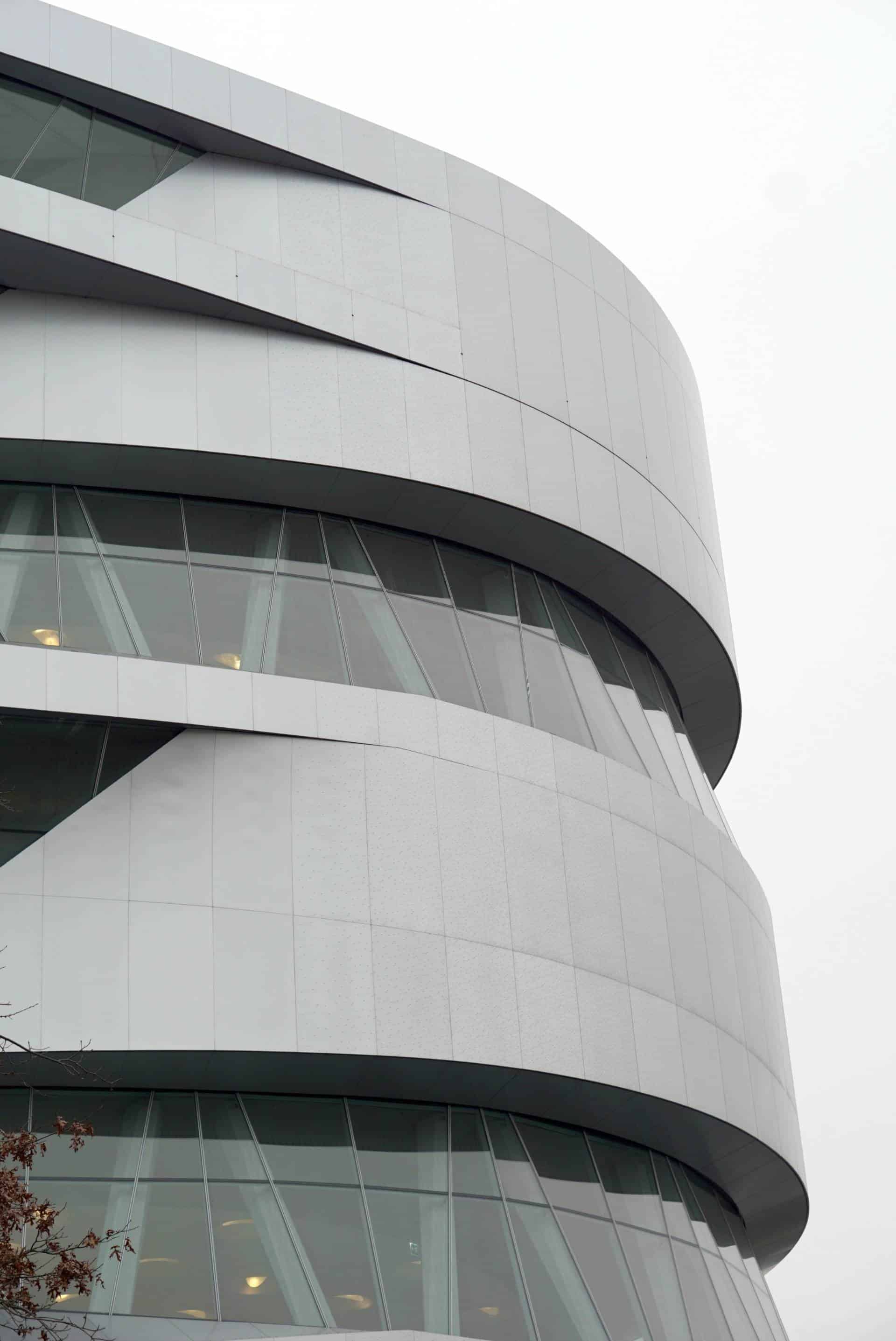 The Mercedes Benz Museum In Stuttgart, Germany