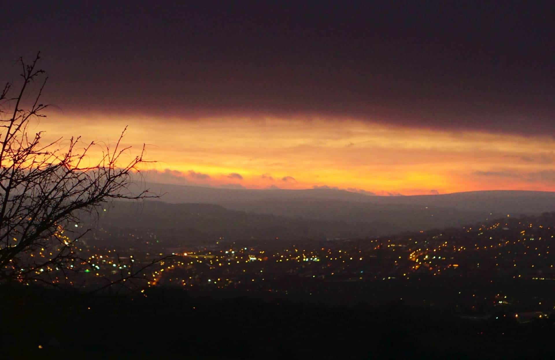 My Sunday Photo And A Fiery Sunrise