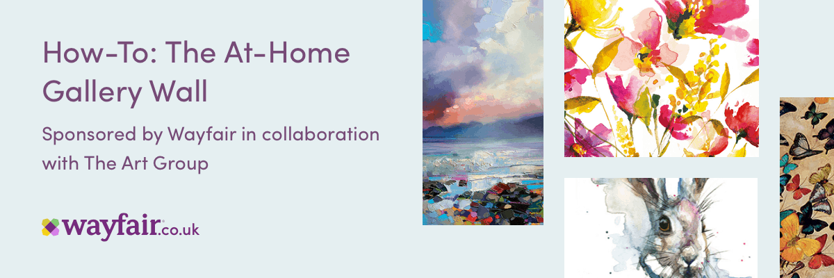 Adding An Art Wall And A Little Colour With Wayfair
