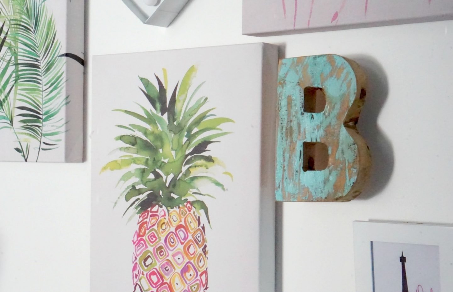 Adding An Art Wall And A Little Colour With Wayfair