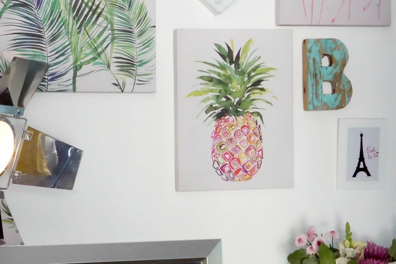 Adding An Art Wall And A Little Colour With Wayfair