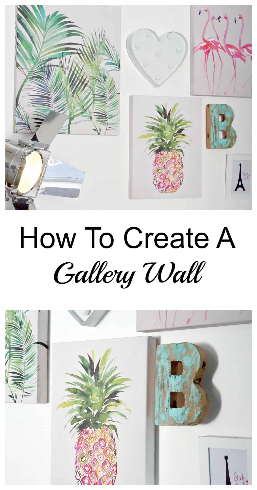 Adding An Art Wall And A Little Colour With Wayfair