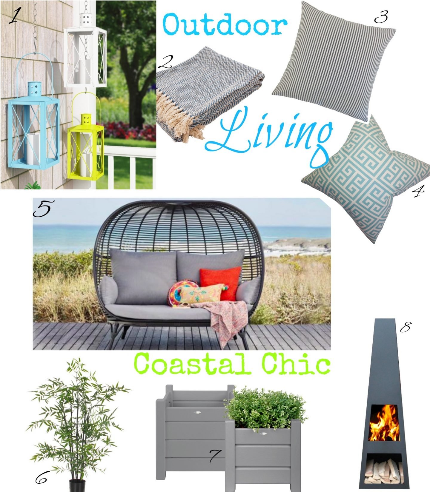 Bringing A Little Coastal Chic Style Garden Style To The Countryside www.extraordinarychaos.com Bringing A Little Coastal Chic Style Garden Style To The Countryside www.extraordinarychaos.com