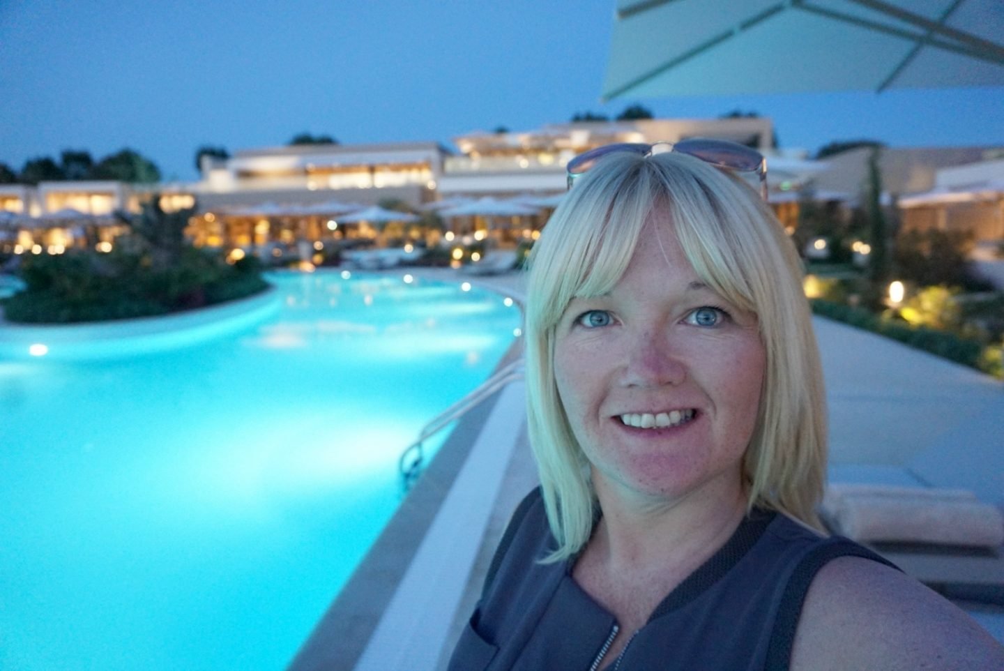Sani Dunes Resort in the evening www.extraordinarychaos.com