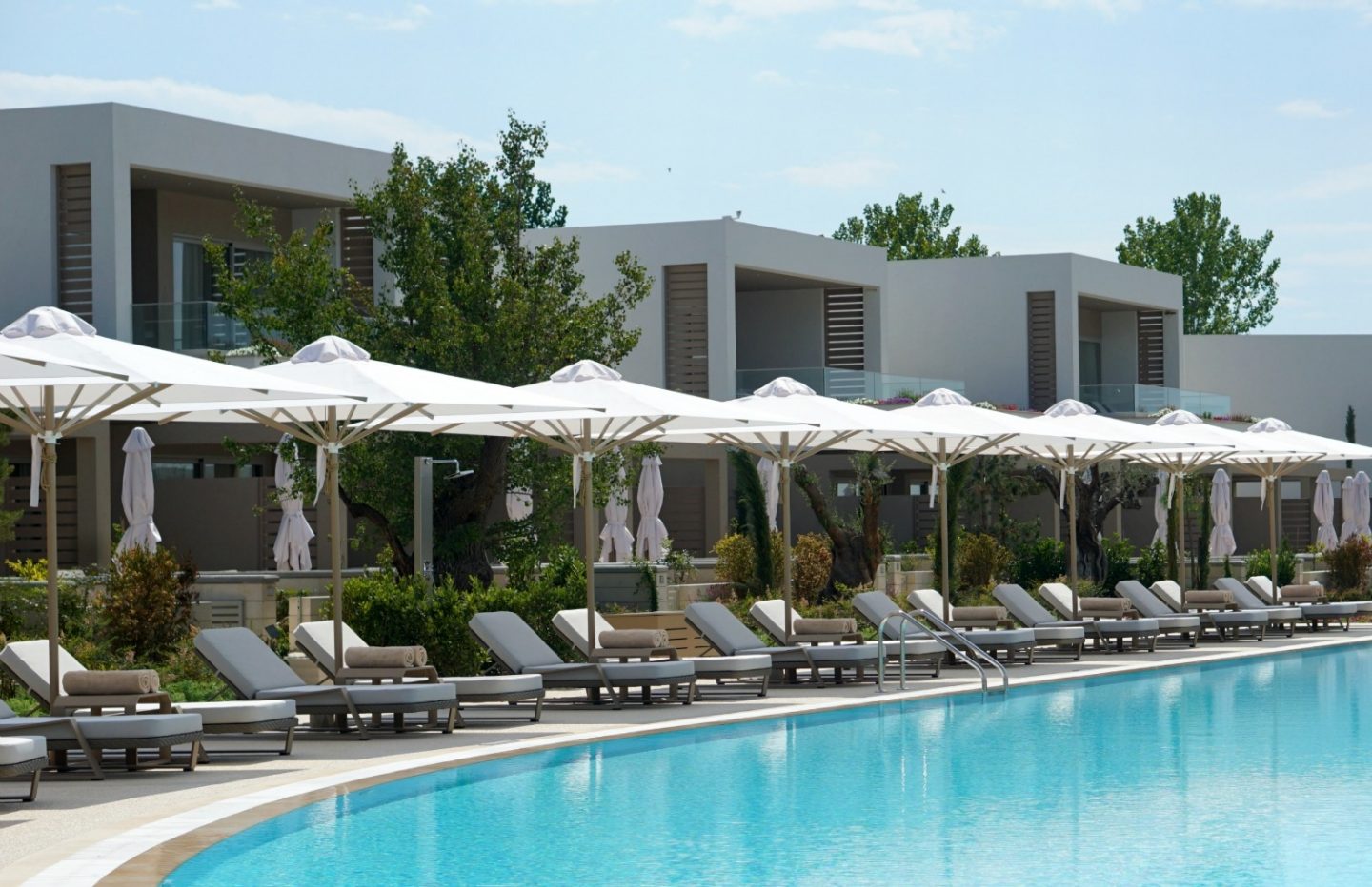 Beautiful Pool Area At Sani Dunes Greece