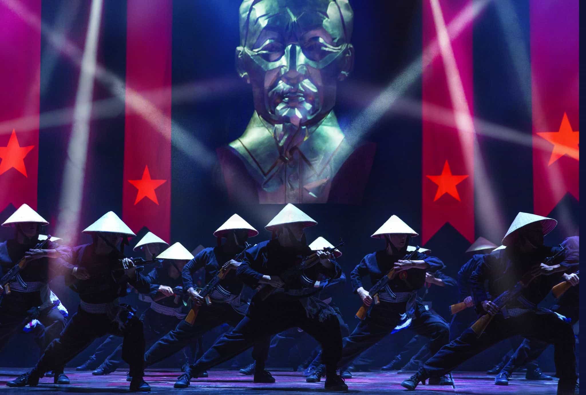 MISS SAIGON. Company. Photo Johan Persson