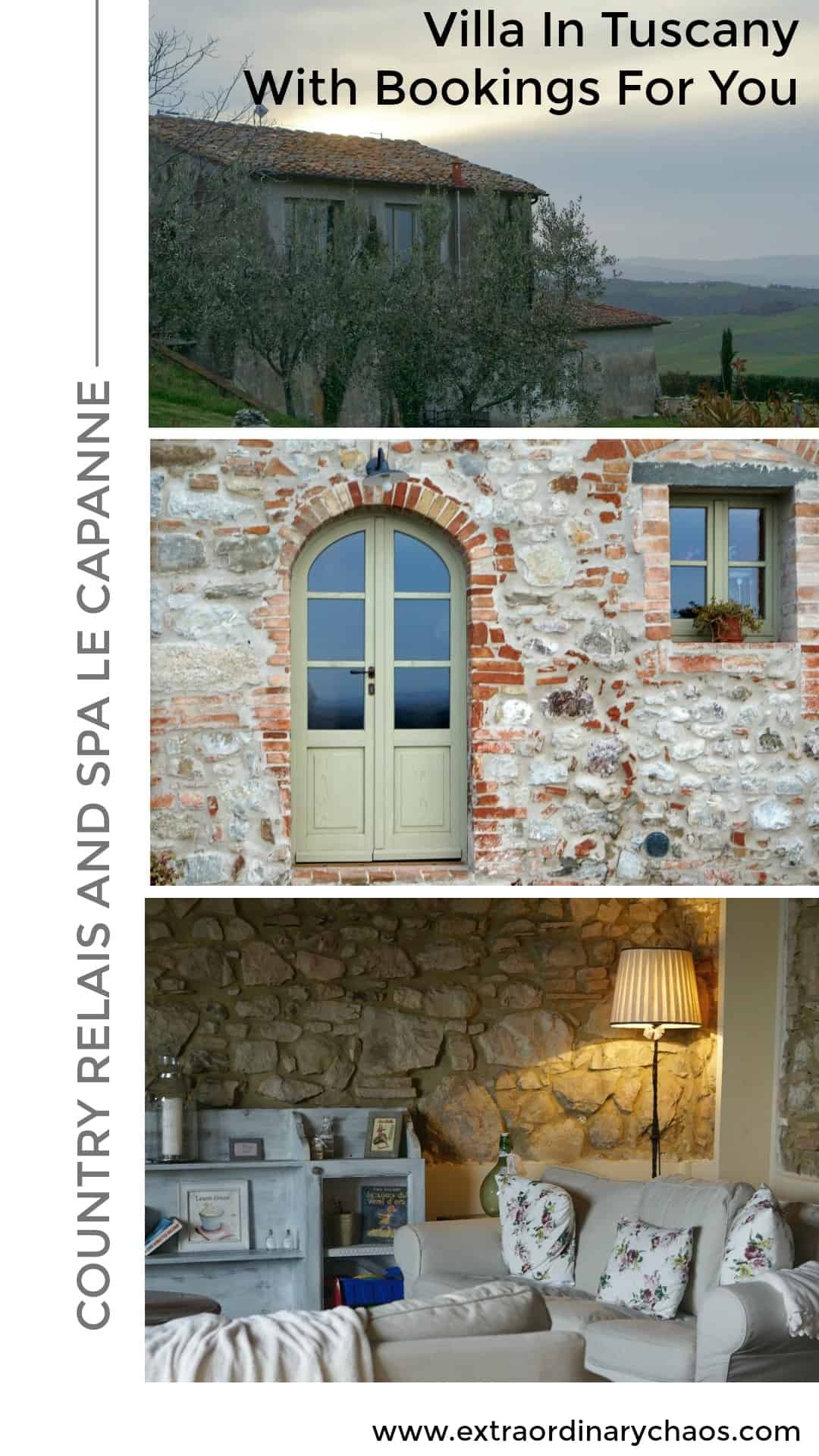 COUNTRY RELAIS AND SPA LE CAPANNE in the Tuscan Hills, the perfect villa for a family gathering or small destination wedding. This is the perfect place to explore Tuscany and the surrounding regions such as Volterra, Siena and Florence