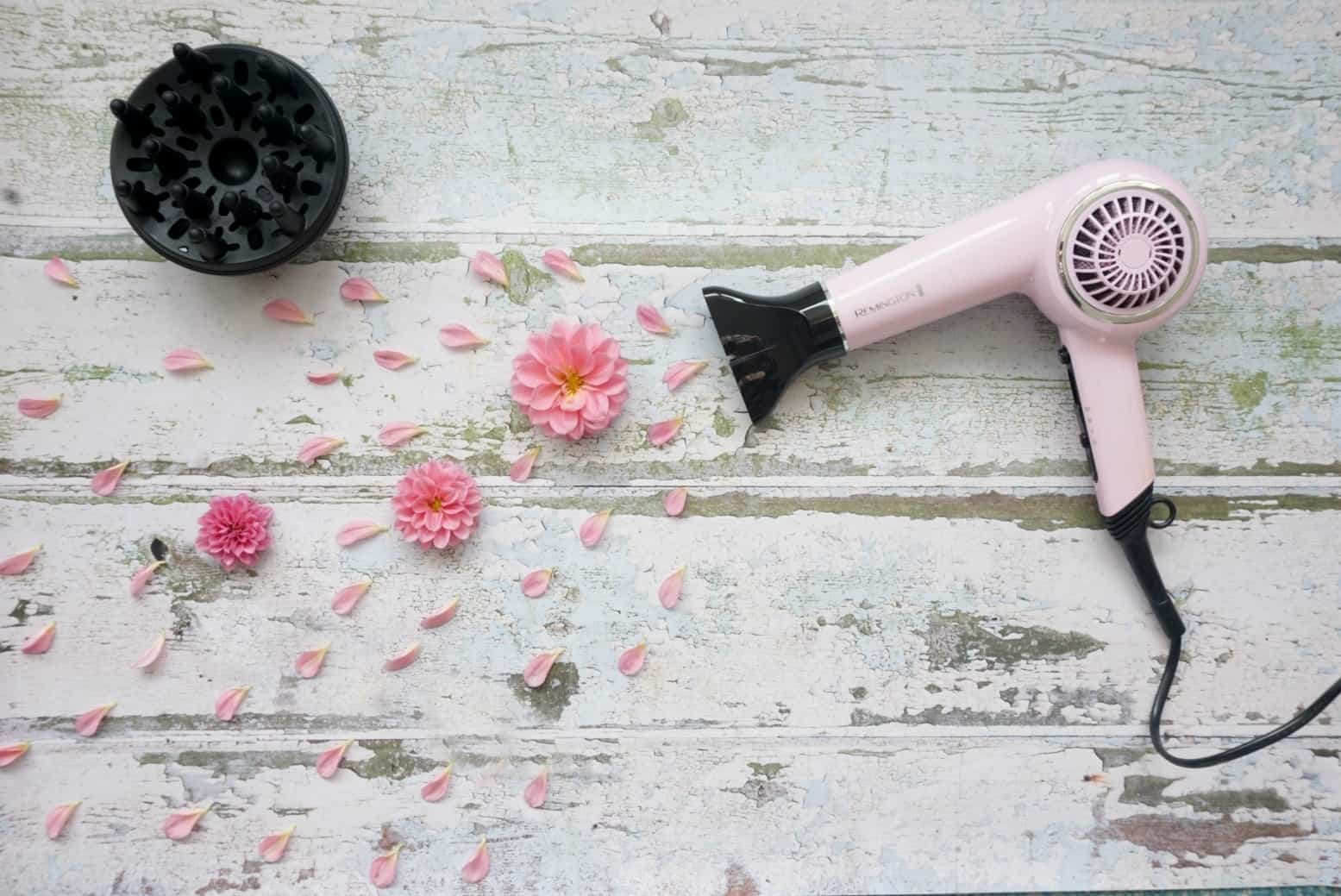 Remmington Hairdryer and Diffuser for UK Curly Girl Mathod www.extraordinarychaos.com