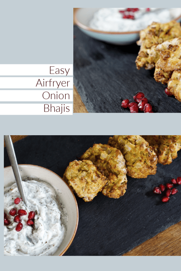 Easy Air fryer Onion Bhaji Recipe