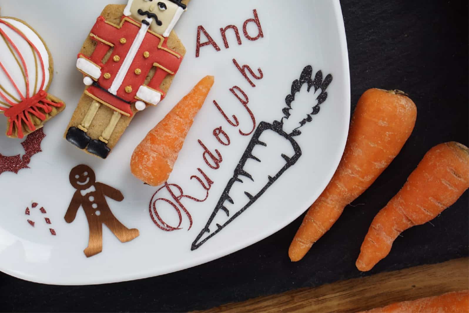 Christmas Eve Plate For Father Christmas