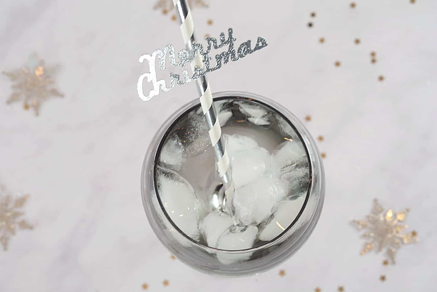 Merry Christmas Straws