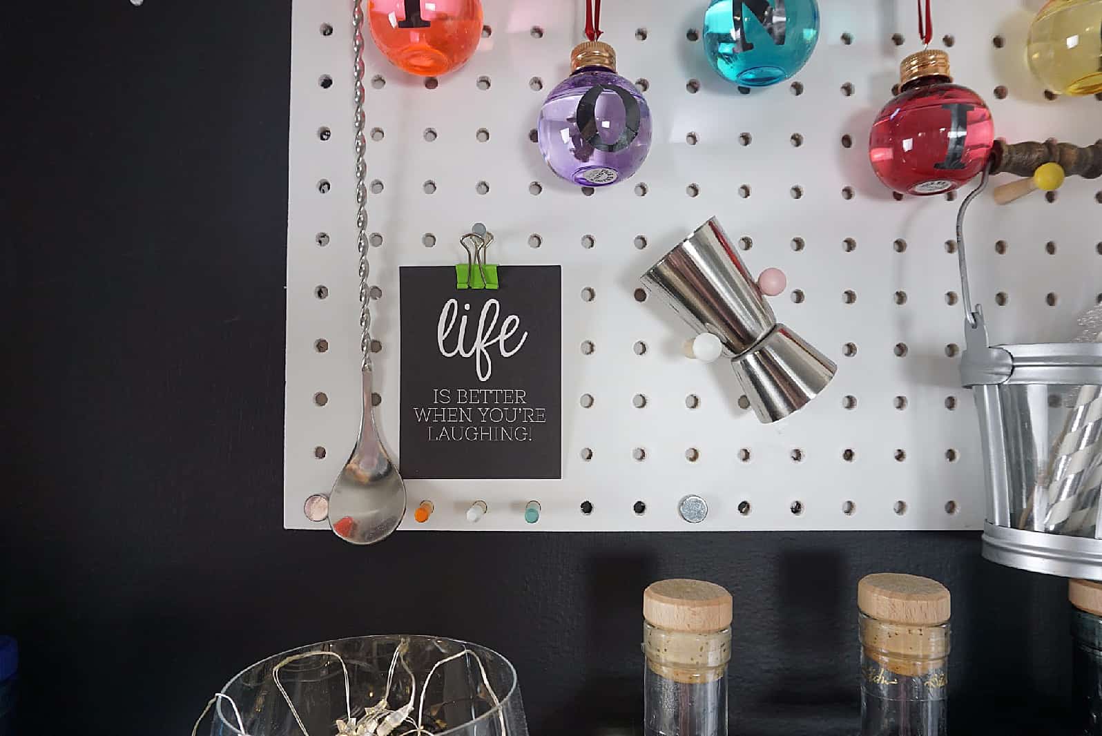 Peg board ideas