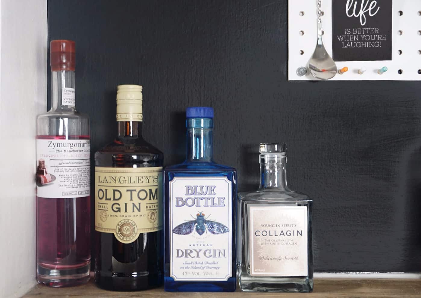 Whats on my gin bar