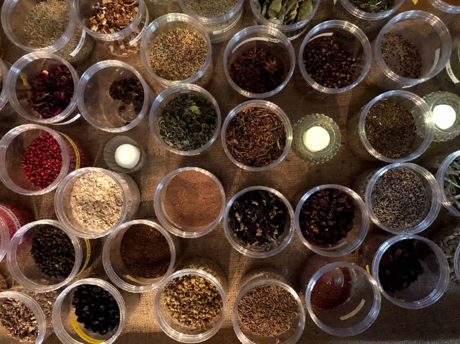 Gin Botanicals at Cuckoo Gin