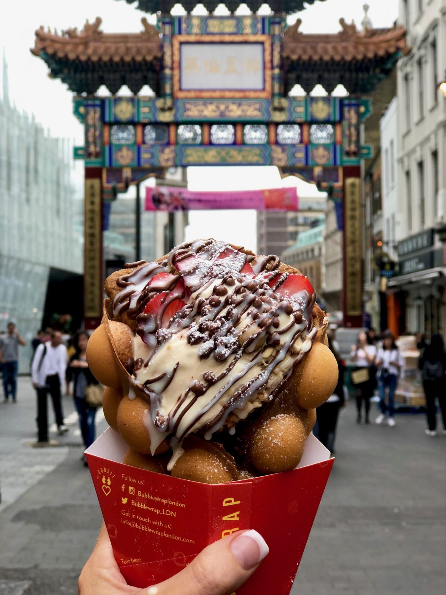 Bubble Waffle Wrap London