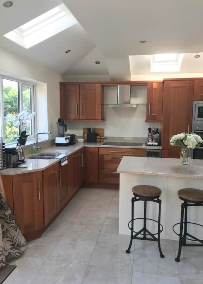 Adding light to a kitchen Extension with VELUX roof window