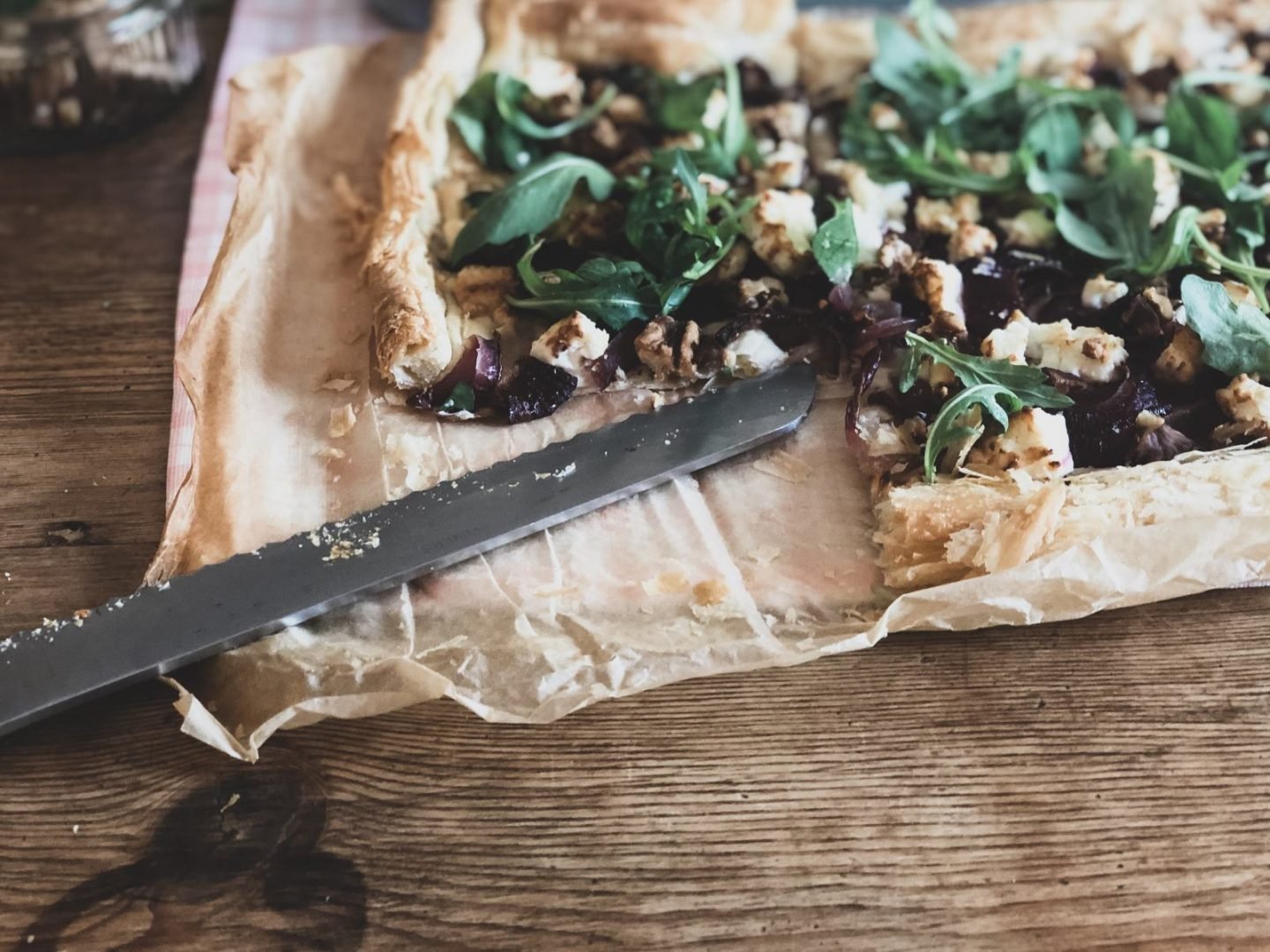 Goats Cheese And Onion Tart