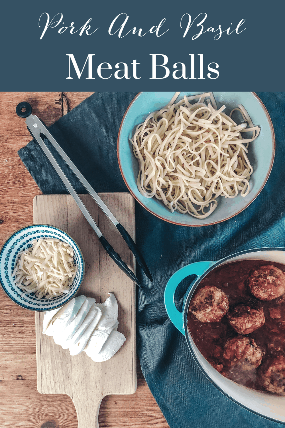 Pork and Basil Meatballs A Quick And Easy Midweek Meal