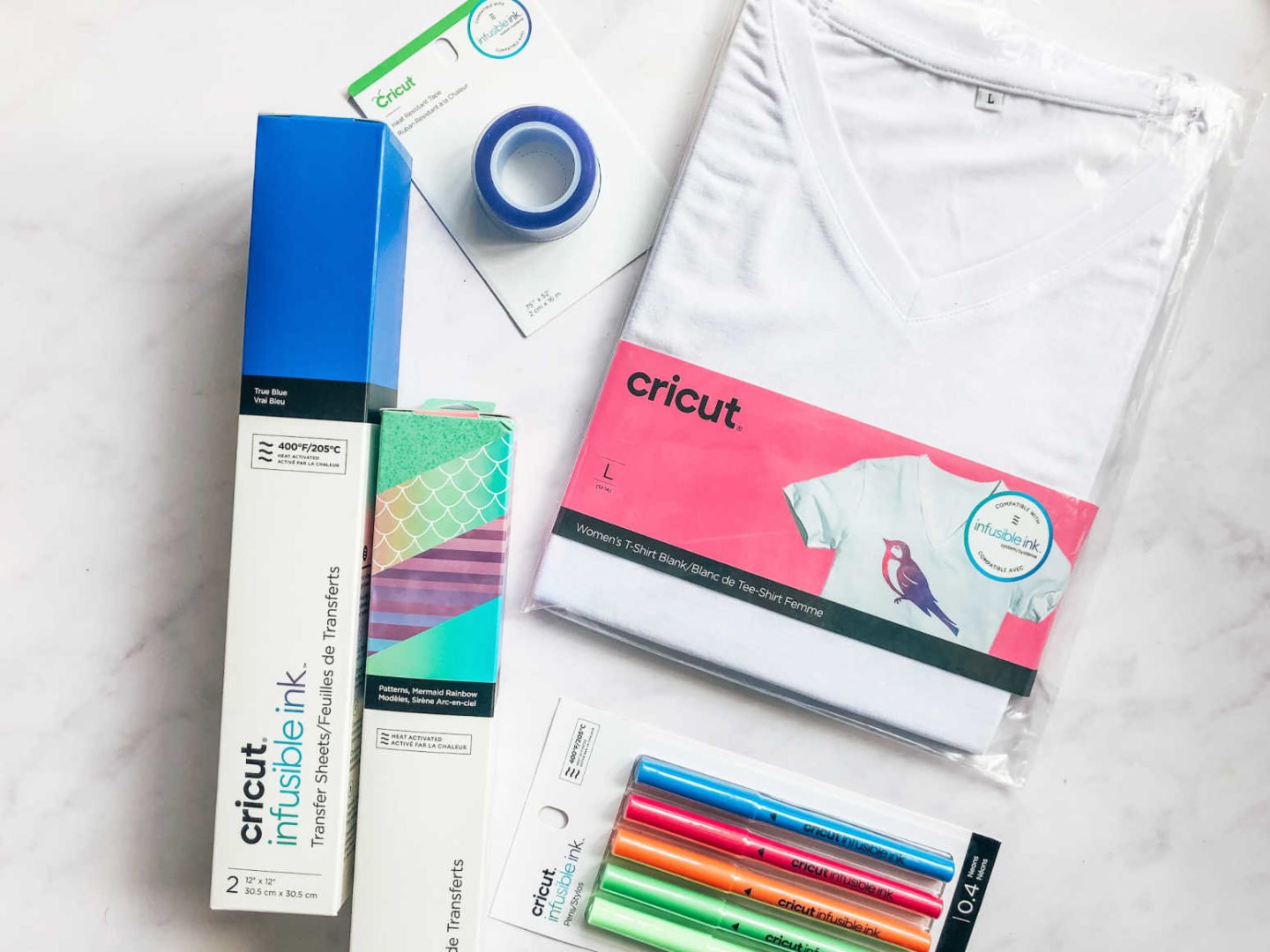 transfer sheets and tape for Cricut