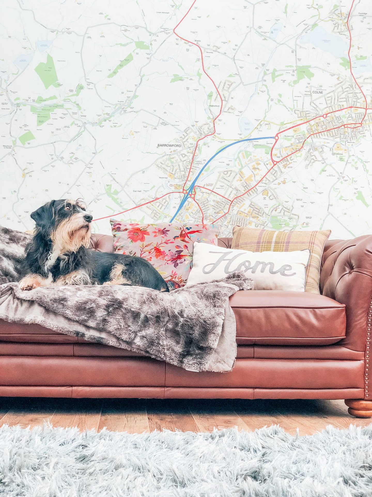 interiors ideas with maps