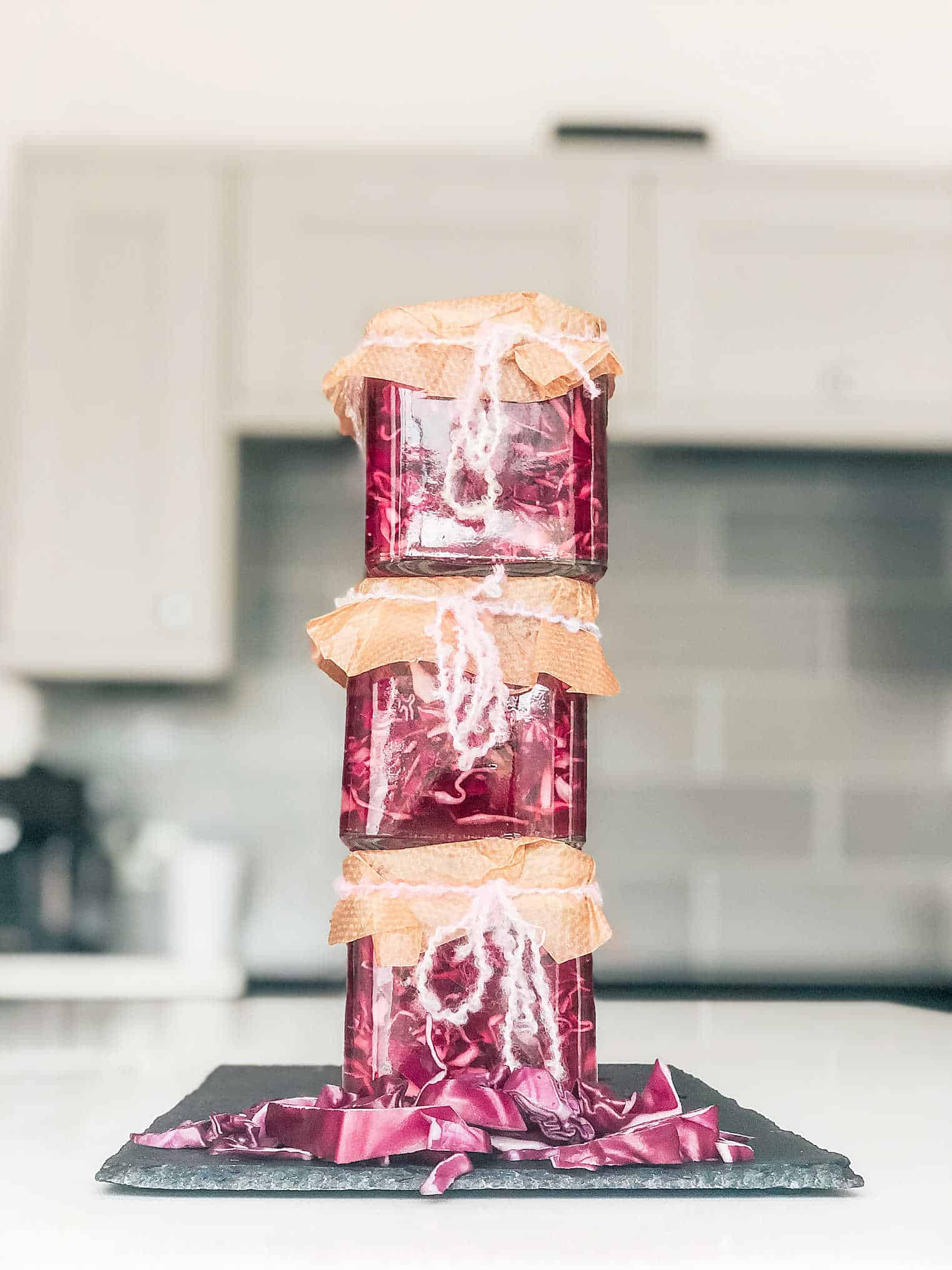 Home made pickled red cabbage recipe
