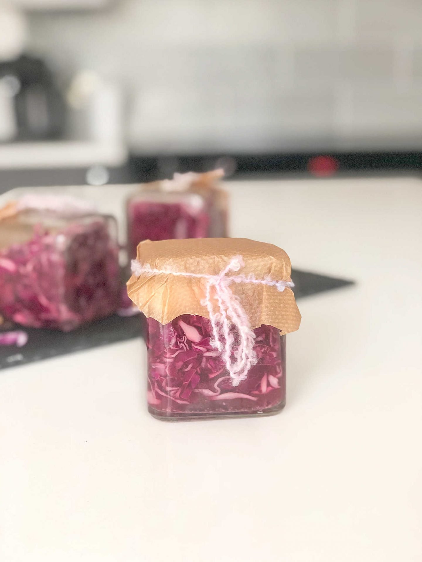 Recipe for quick to make pickled red cabbage