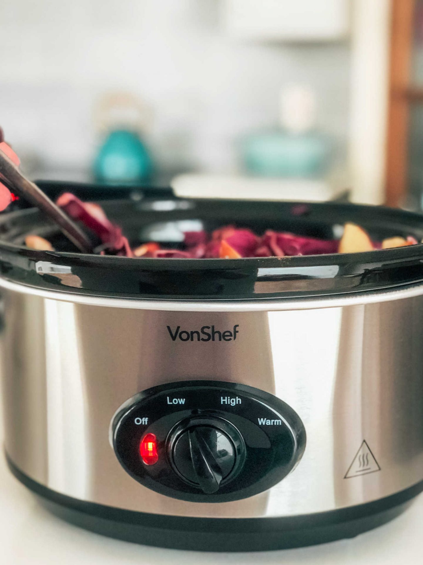 Slow cooker red cabbage