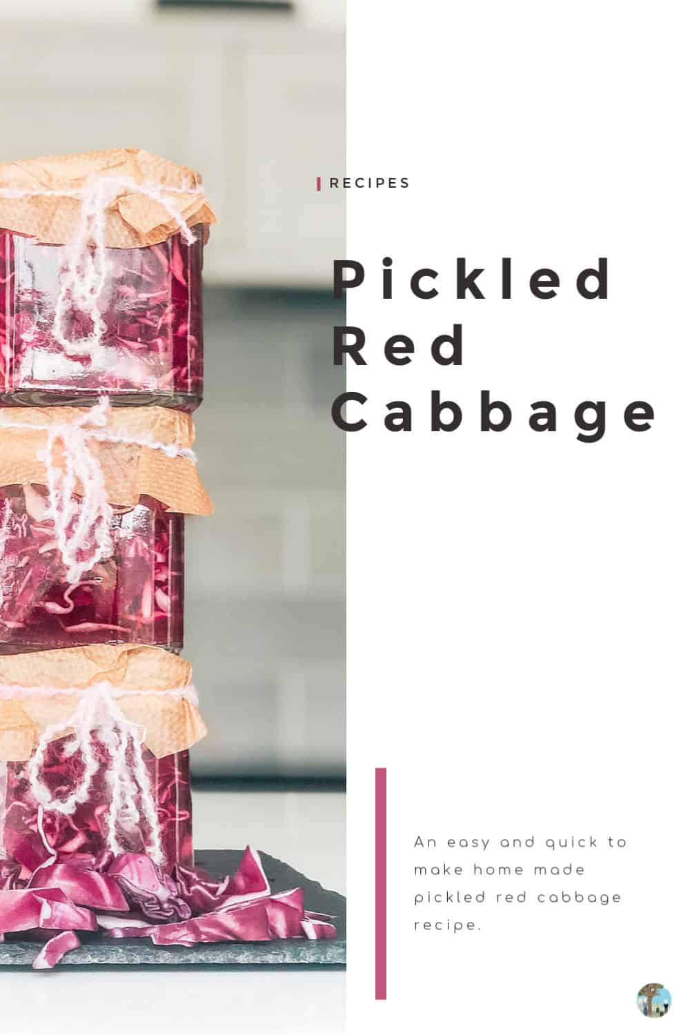 How to make pickled red cabbage recipe, perfect for salads, pies and fajitas