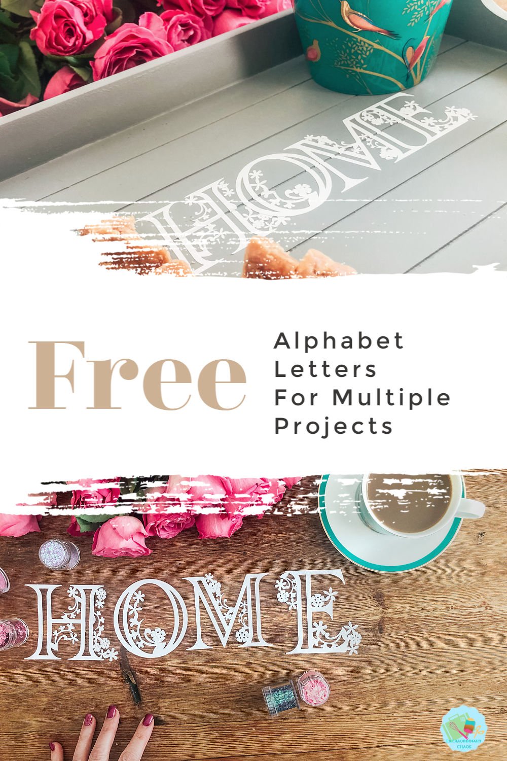 Alphabet Letters To Cut For Multiple Projects -2