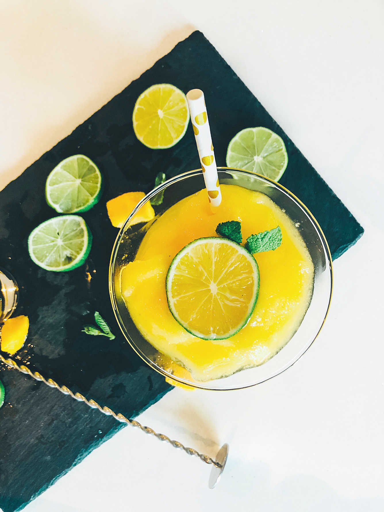 boozy Vodka and mango slush recipe