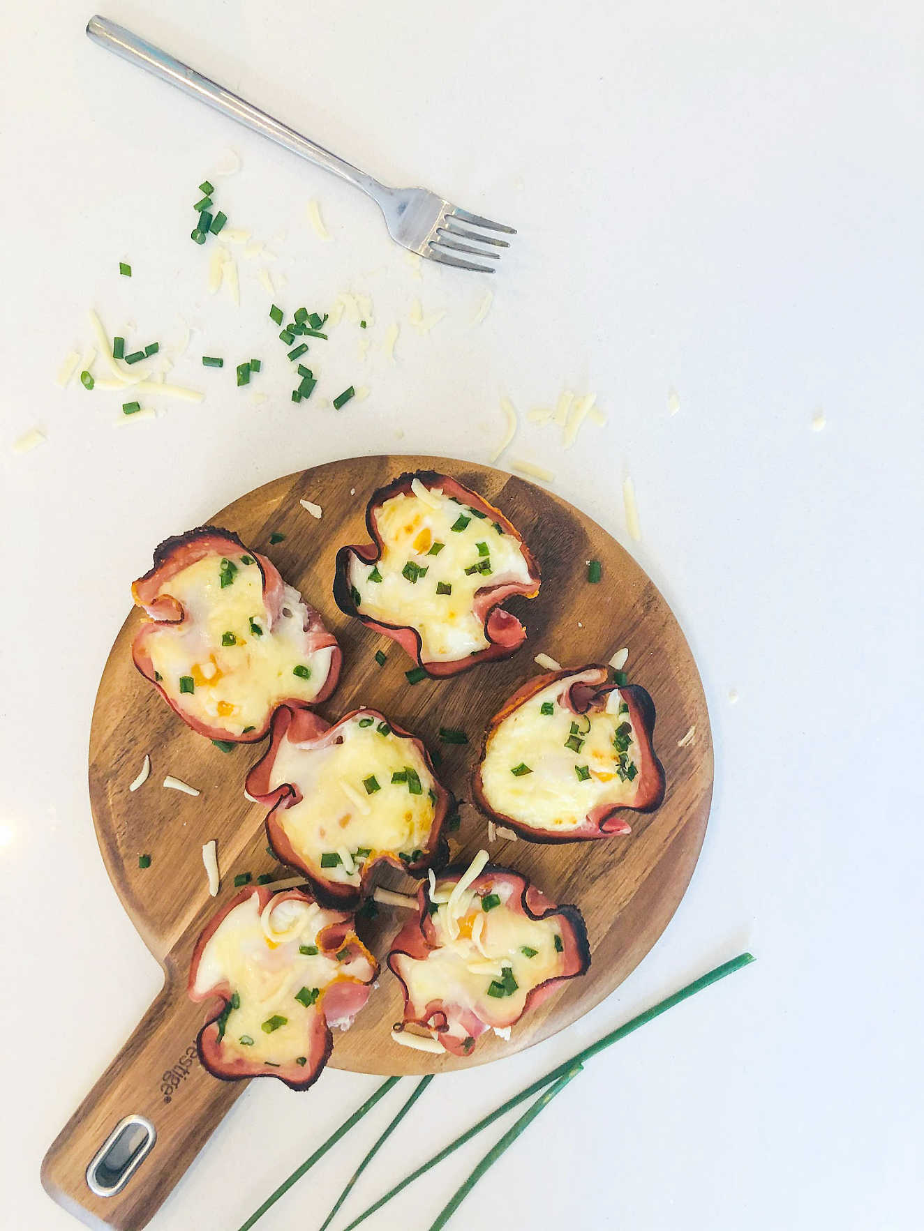 how to make ham and egg breakfast cup