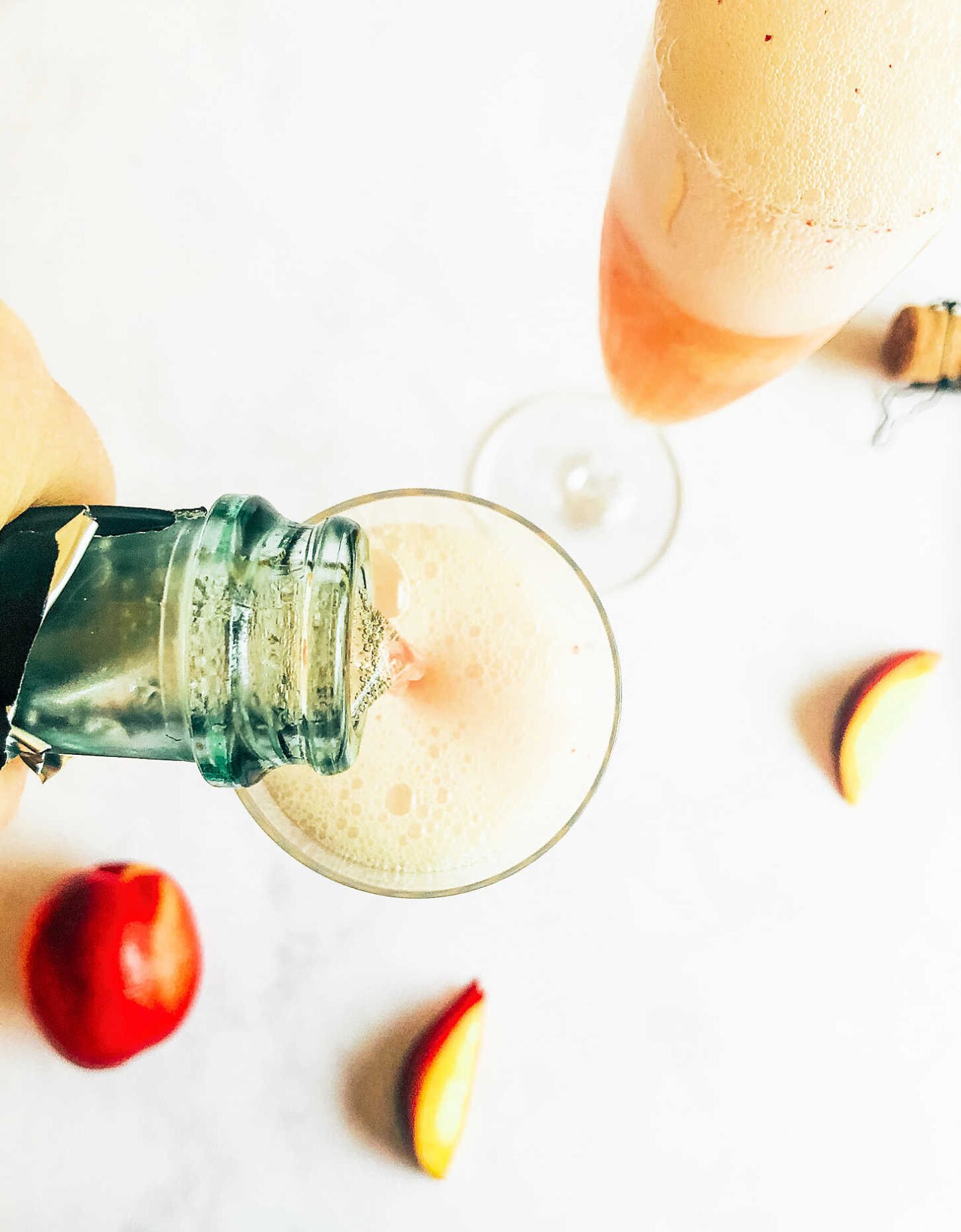 Add Prosecco slowly and keep topping up