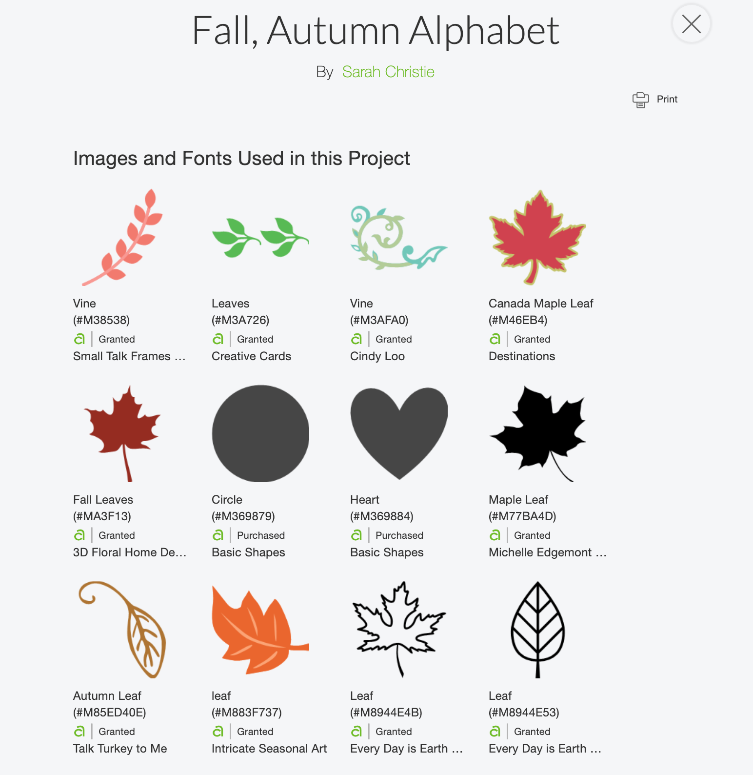 Free Cricut Autumn Alphabet Letters For Paper And Vinyl