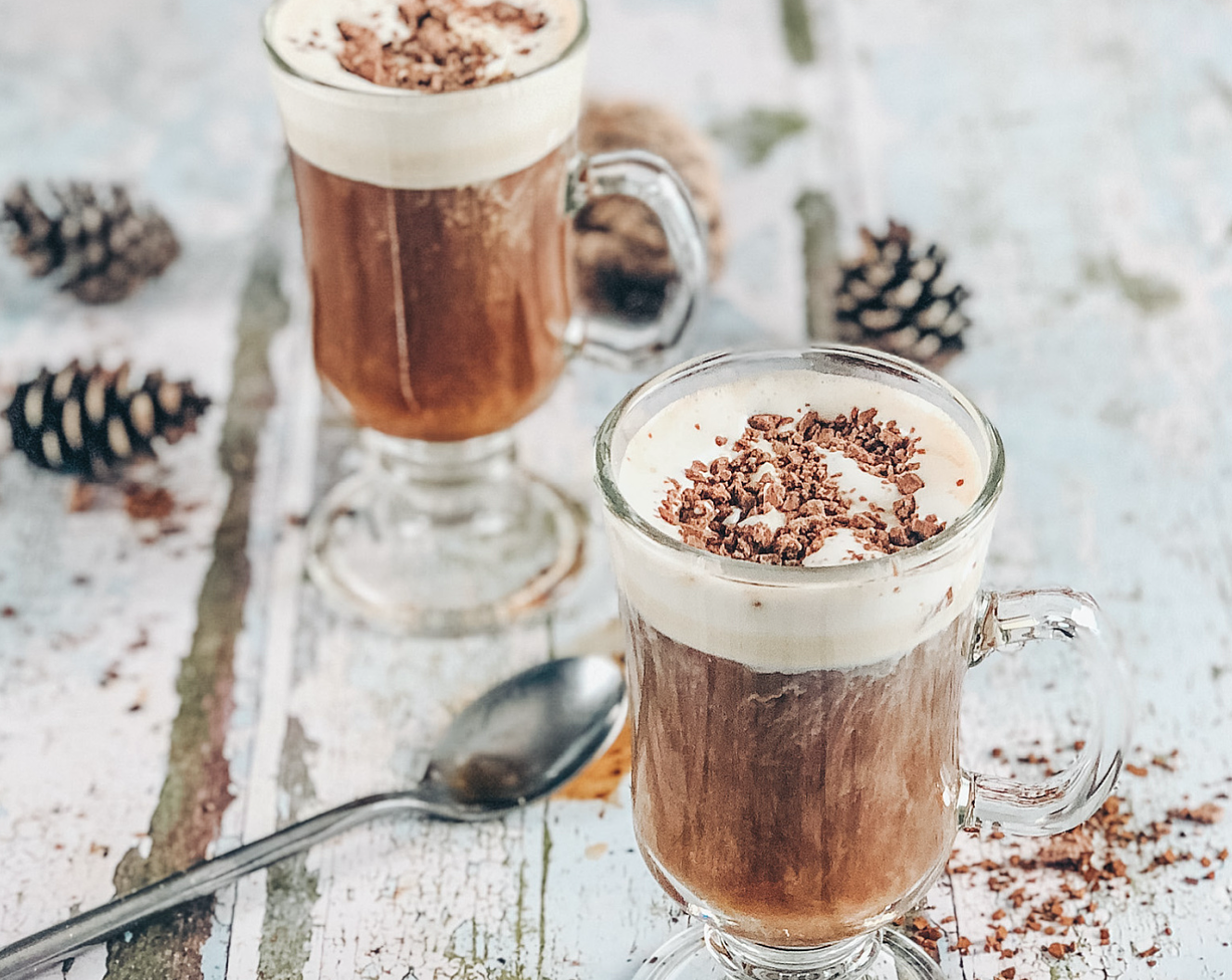 How to make the perfect Irish coffee and get the Cream just right for Christmas festive drinks or after dinner cocktails