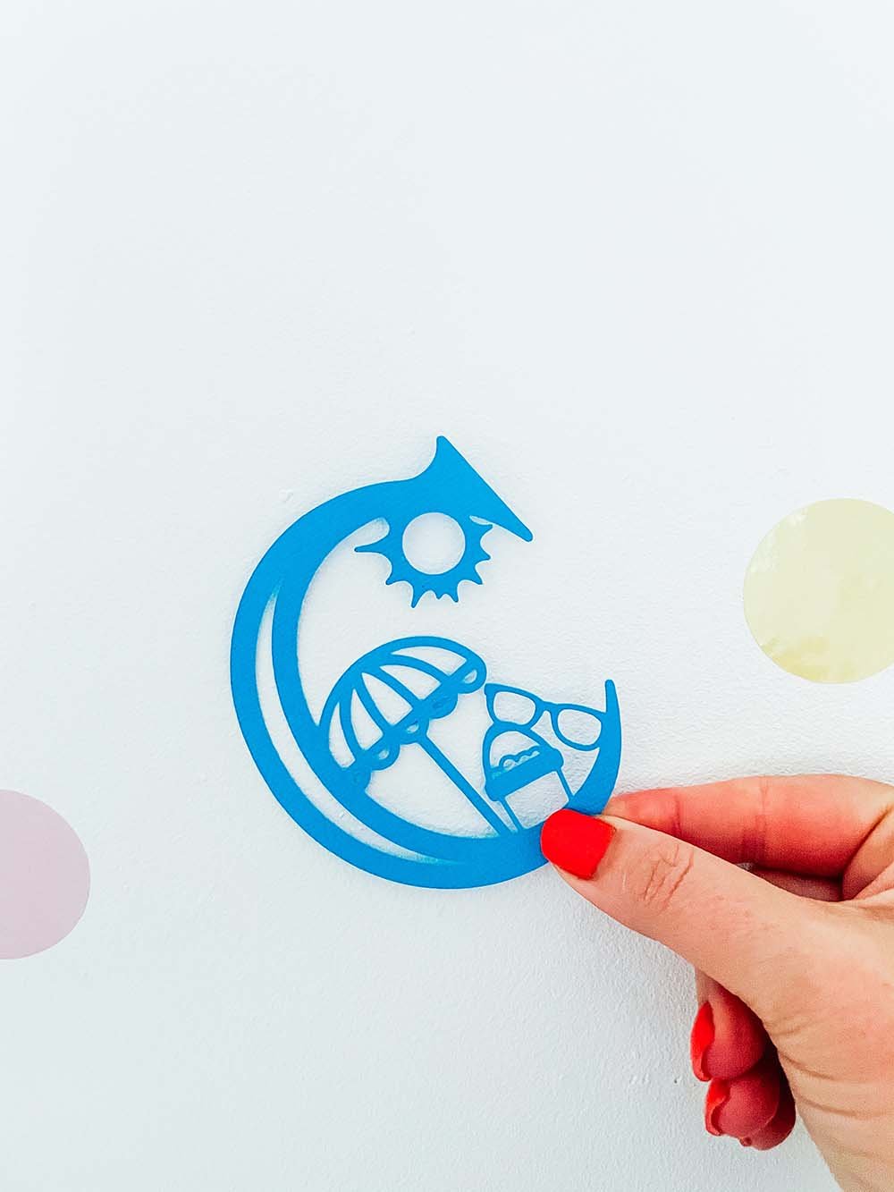 Downloadable beach Alphabet SVG